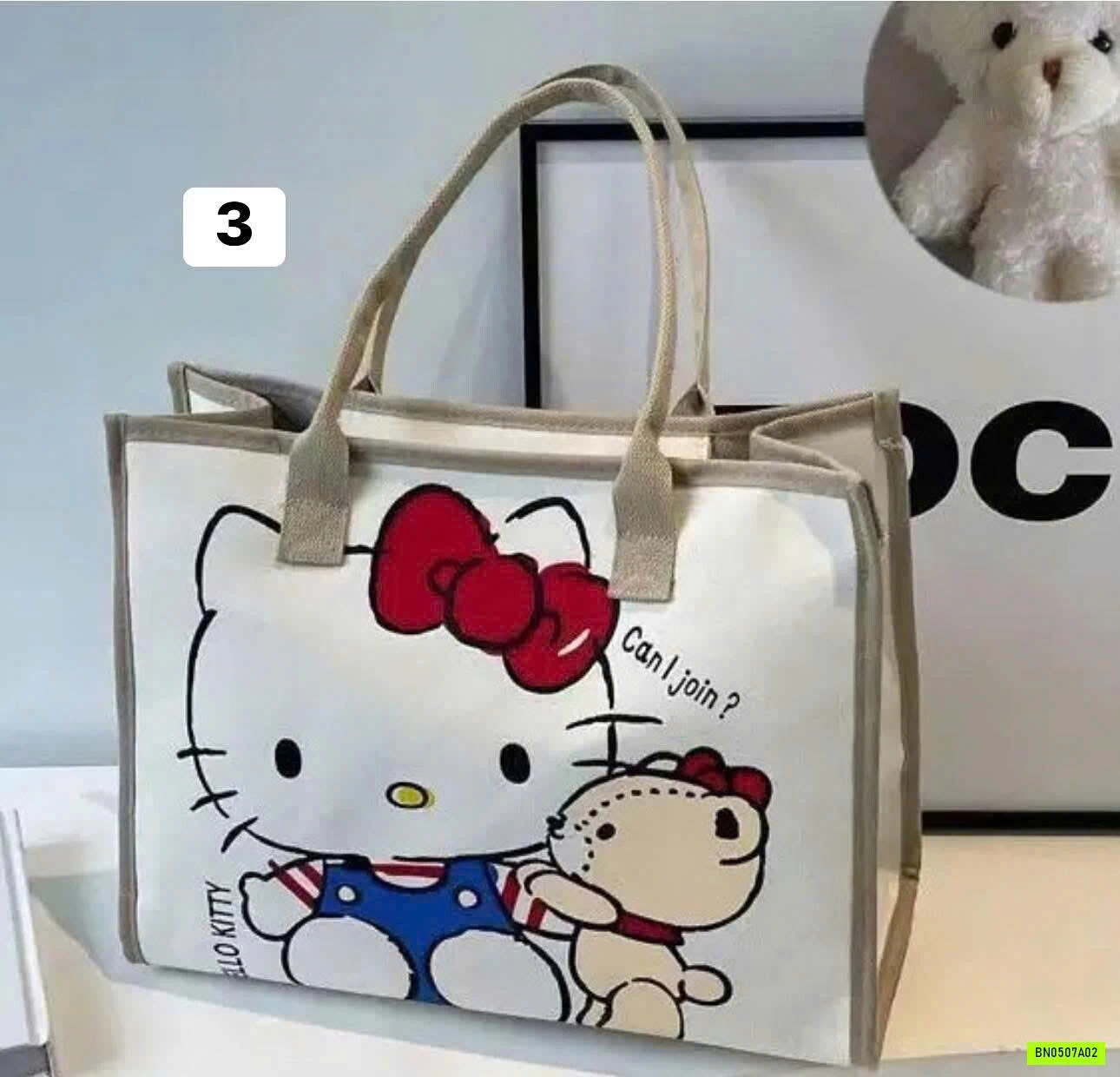 TÚI TOTE HELLO KITTY
