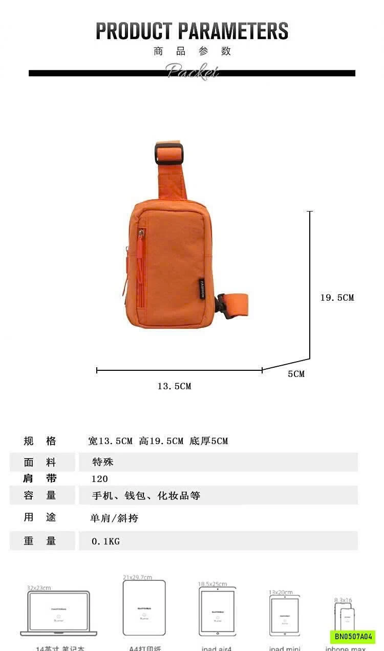 TÚI ĐEO CHÉO UNISEX