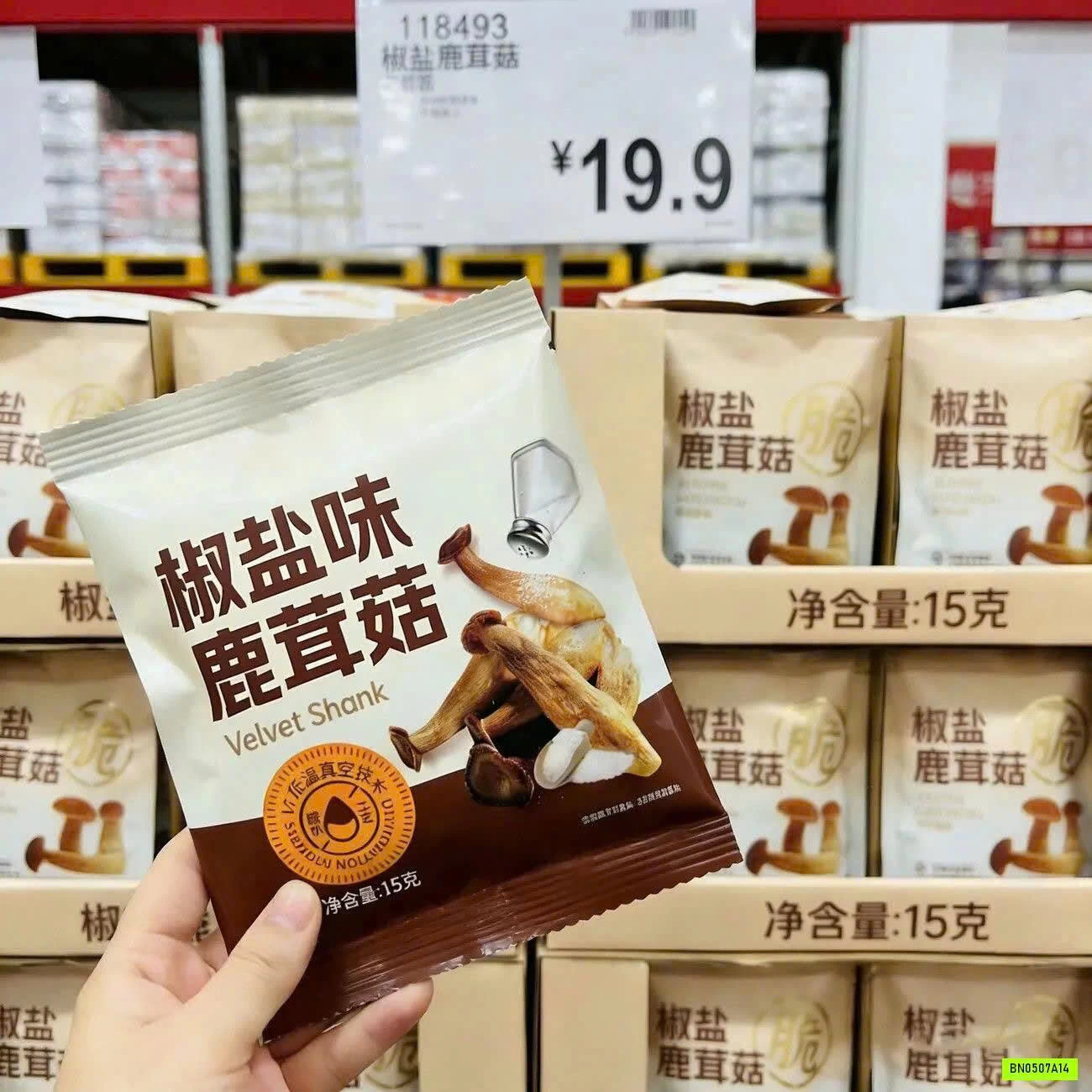 SET 10 GÓI NẤM NHUNG HƯƠU CHIÊN GIÒN