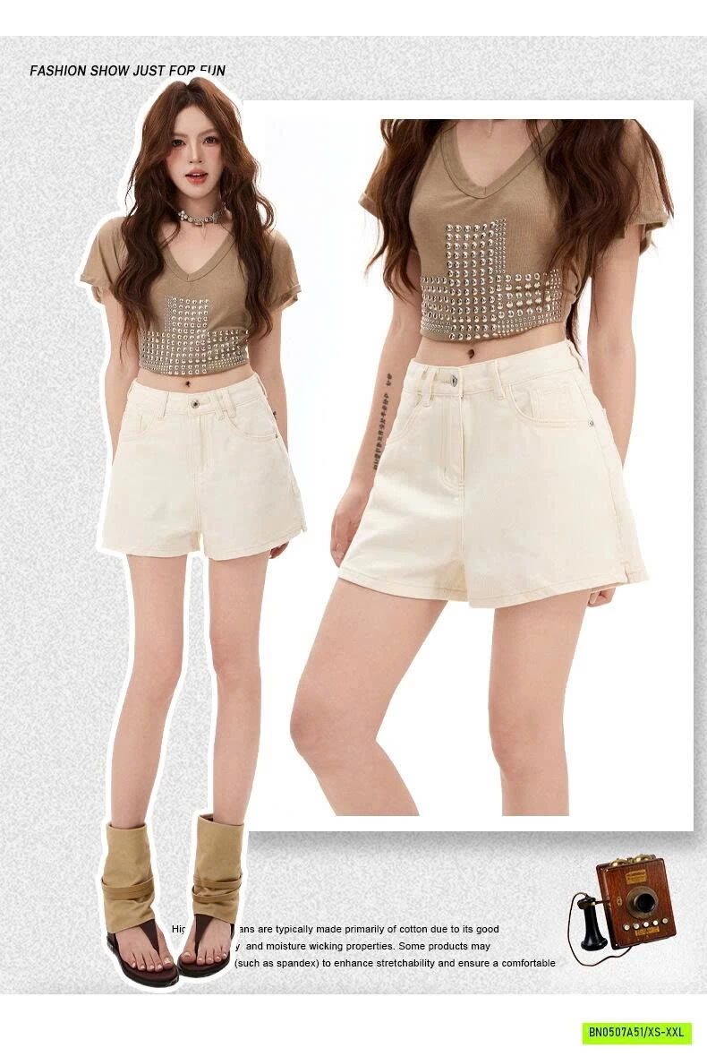 SHORT CẠP CAO SẮC MÀU