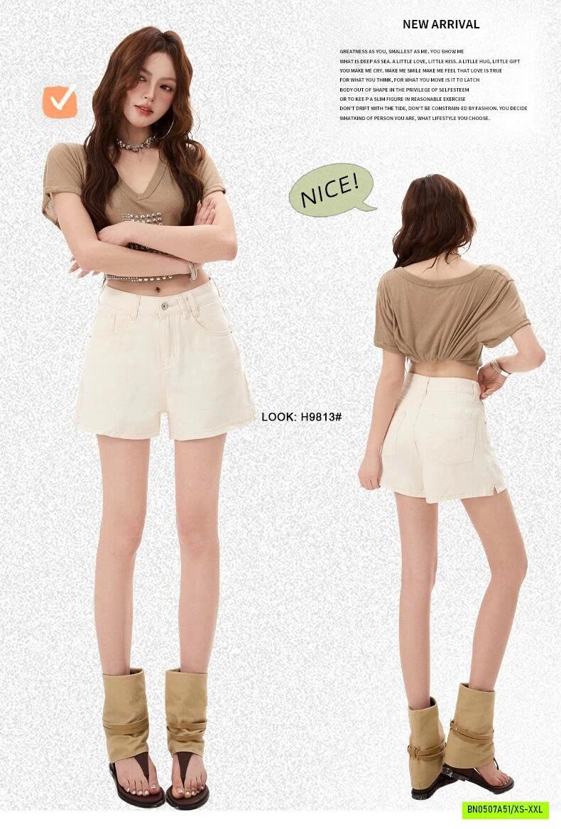 SHORT CẠP CAO SẮC MÀU