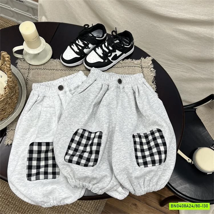 QUẦN BOM VÁ GỐI CARO