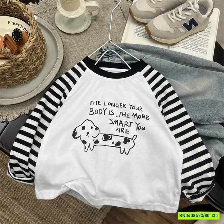 ÁO THUN PHỐI MÀU TAY