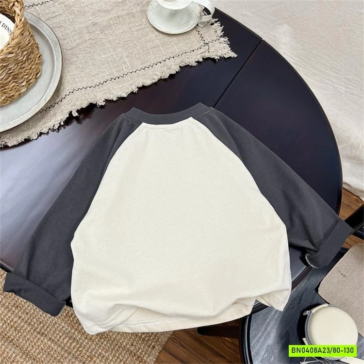 ÁO THUN PHỐI MÀU TAY