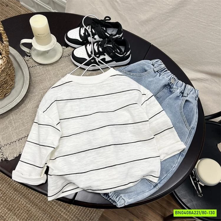 ÁO THUN XƯỚC KẺ NGANG