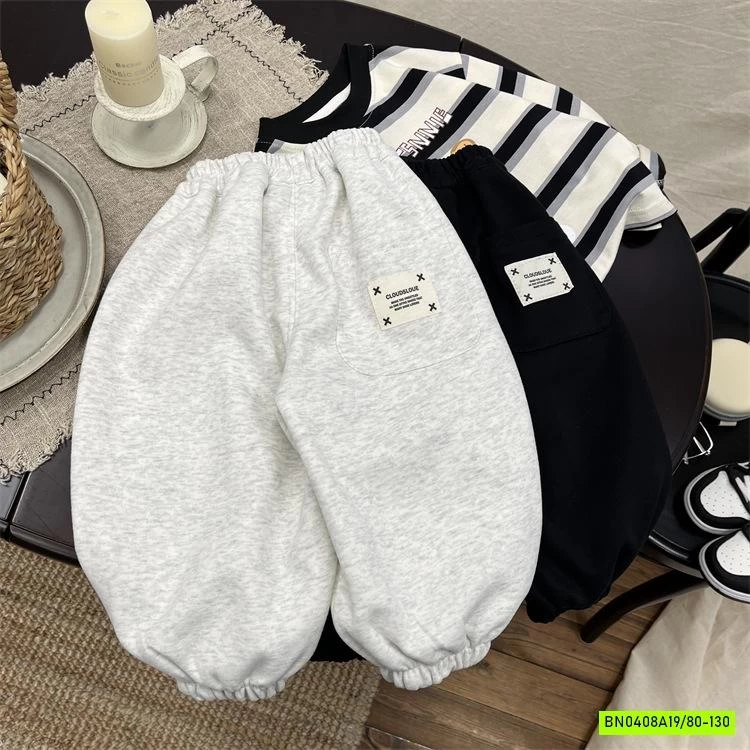 QUẦN NỈ BO GẤU MÁC TÚI SAU