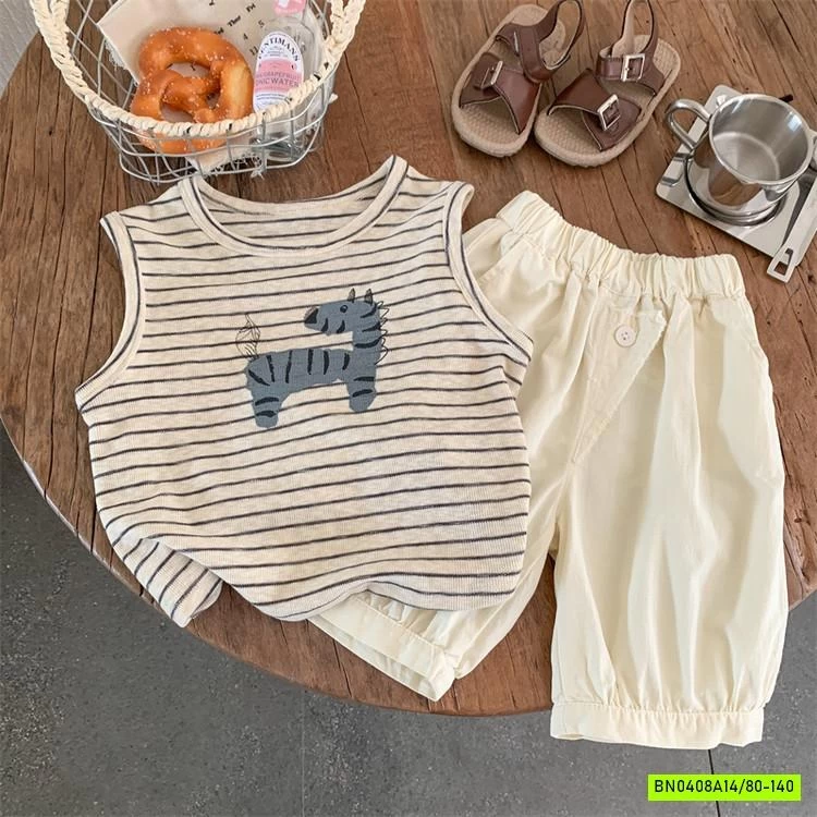 SÉT BỘ ÁO KẺ QUẦN BOM