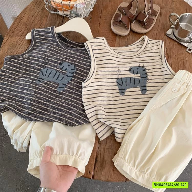 SÉT BỘ ÁO KẺ QUẦN BOM