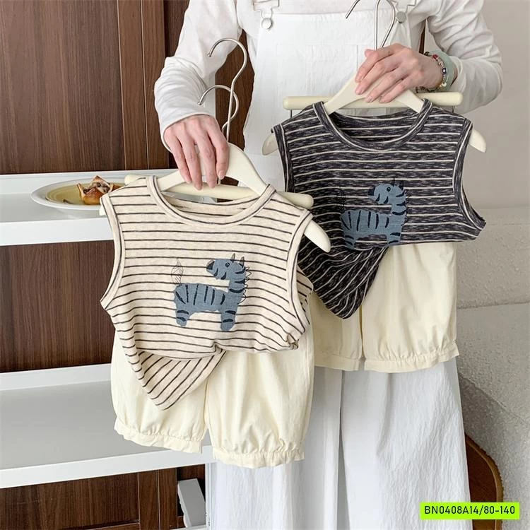 SÉT BỘ ÁO KẺ QUẦN BOM