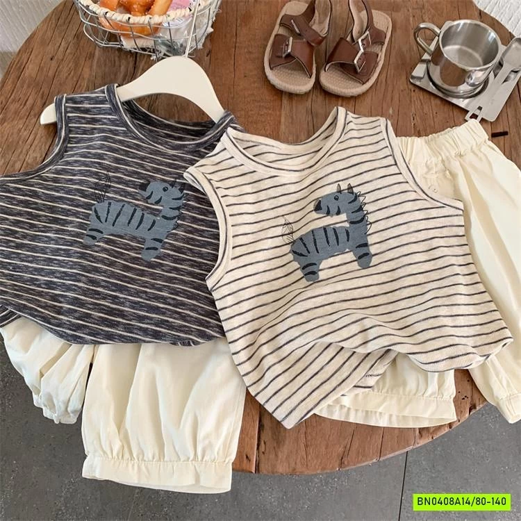 SÉT BỘ ÁO KẺ QUẦN BOM