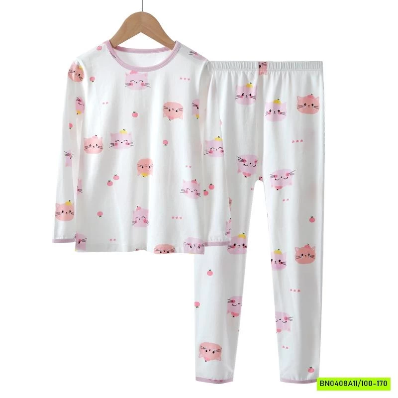 BỘ NGỦ COTTON MÈO MAMDAD