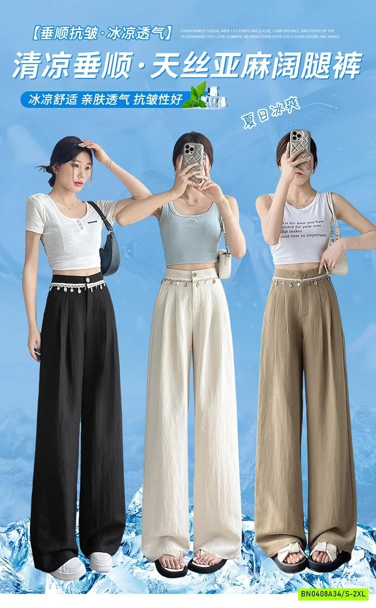 QUẦN ĐŨI SUÔNG CẠP ĐÍNH KHUY