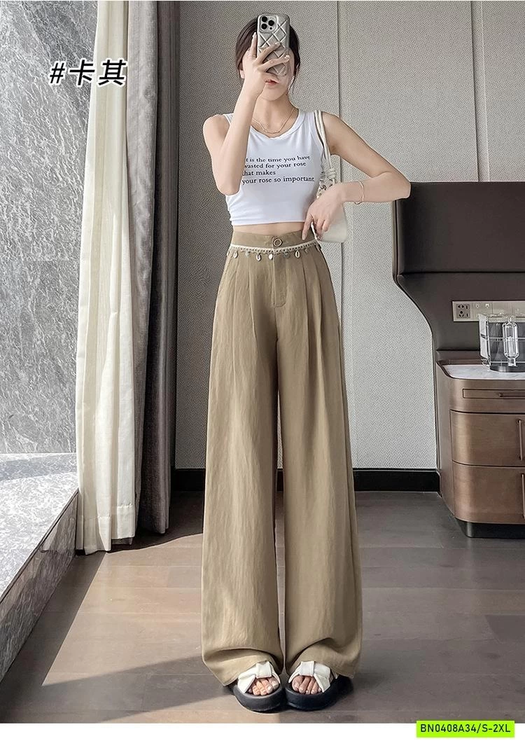 QUẦN ĐŨI SUÔNG CẠP ĐÍNH KHUY