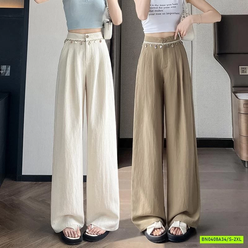 QUẦN ĐŨI SUÔNG CẠP ĐÍNH KHUY