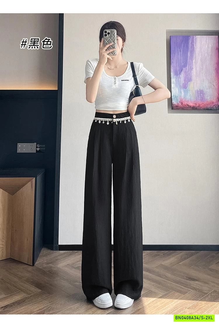 QUẦN ĐŨI SUÔNG CẠP ĐÍNH KHUY