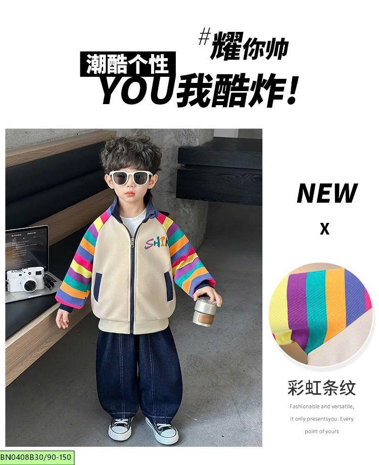 ÁO KHOÁC TAY CẦU VỒNG