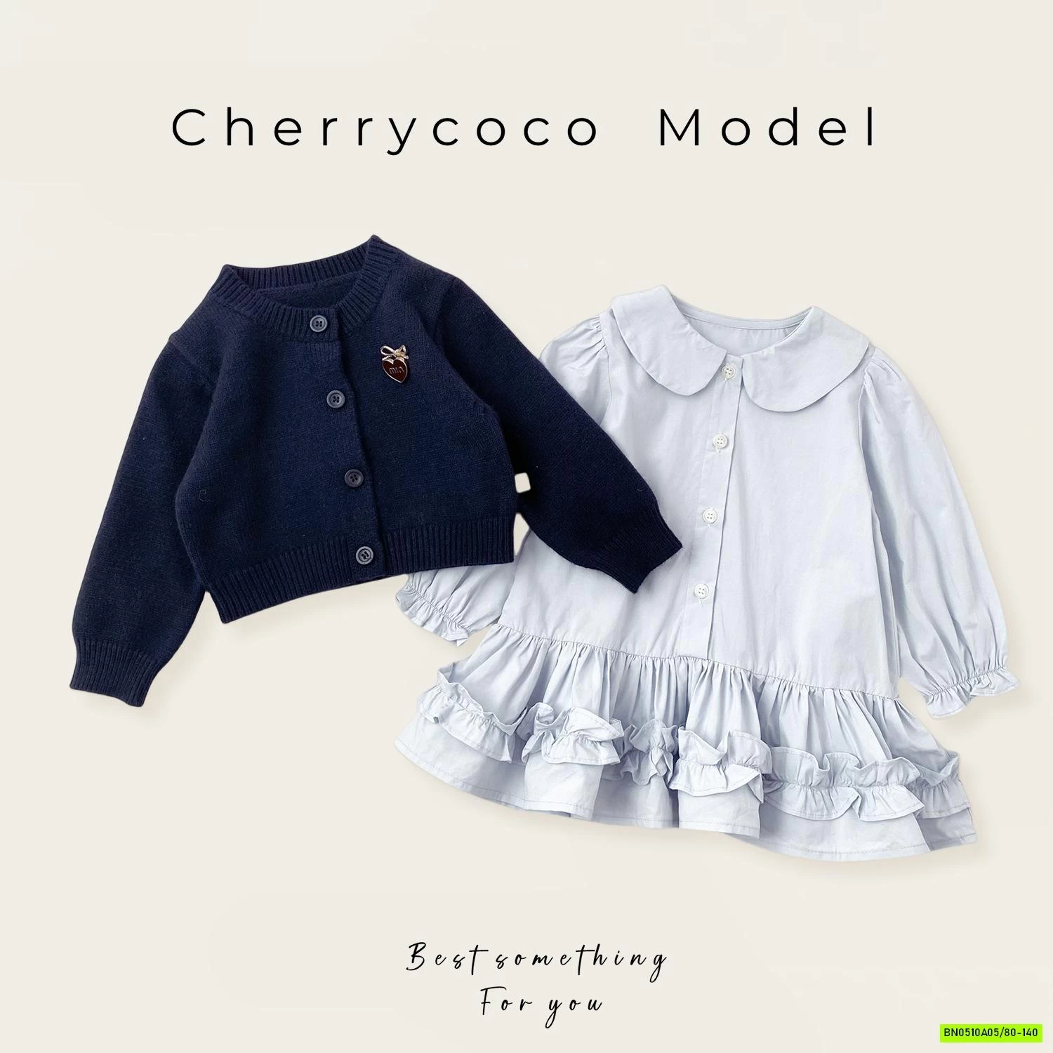 SÉT VÁY VIỀN BÈO CỔ SEN CHERRYCOCO
