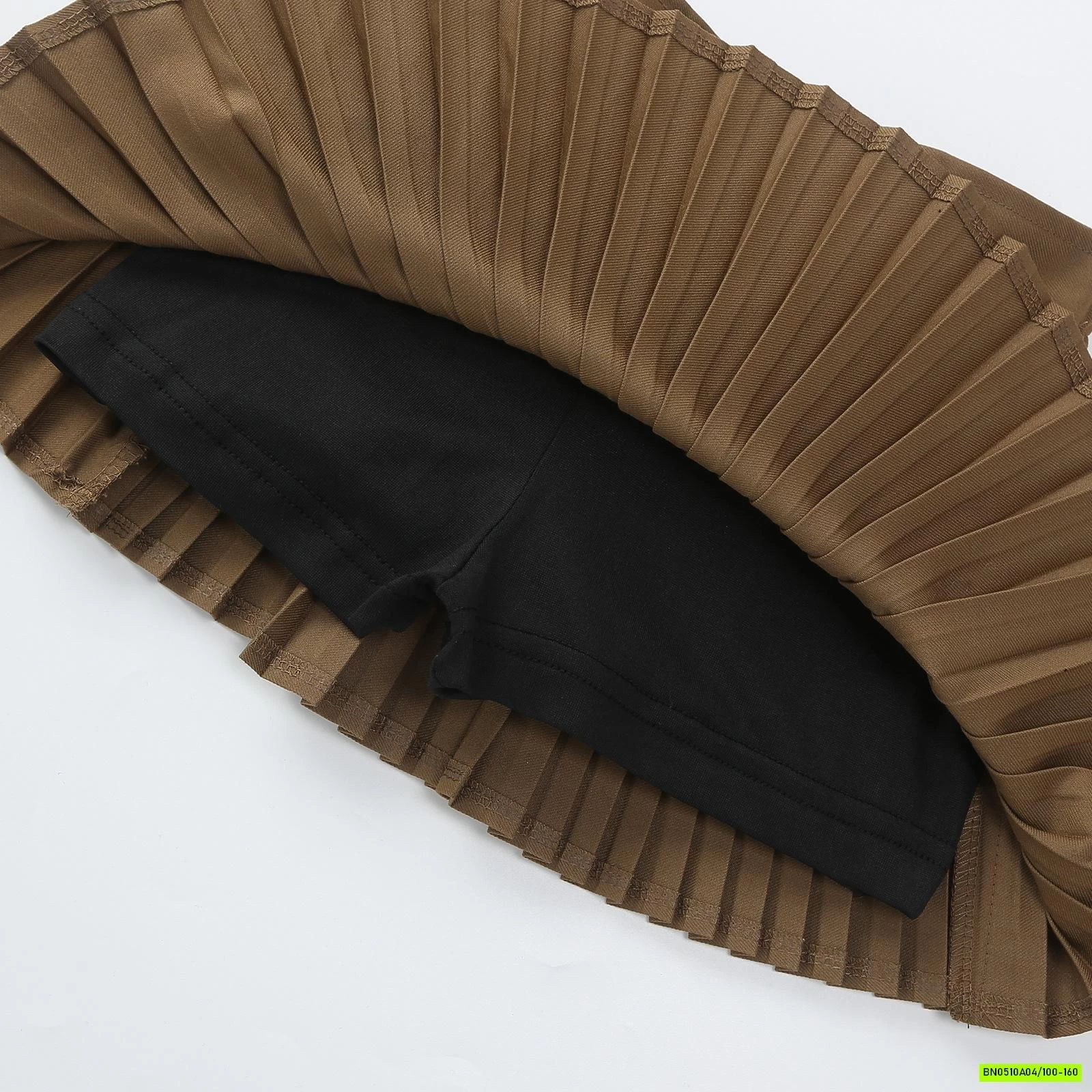 CHÂN VÁY LY NHỎ GEN BỤNG GẮN NƠ