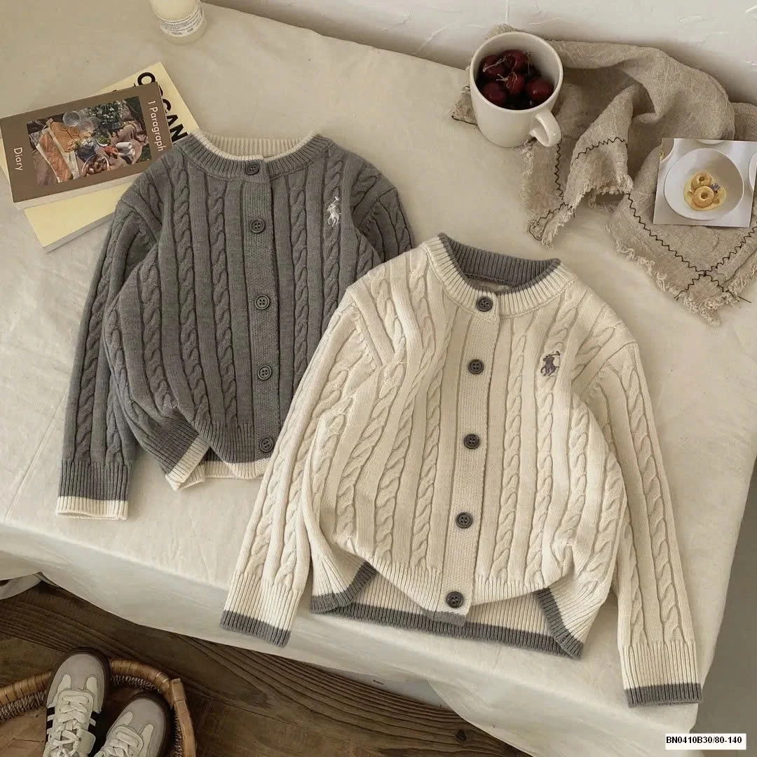 CARDIGAN LEN XOẮN THỪNG THÊU NGỰA