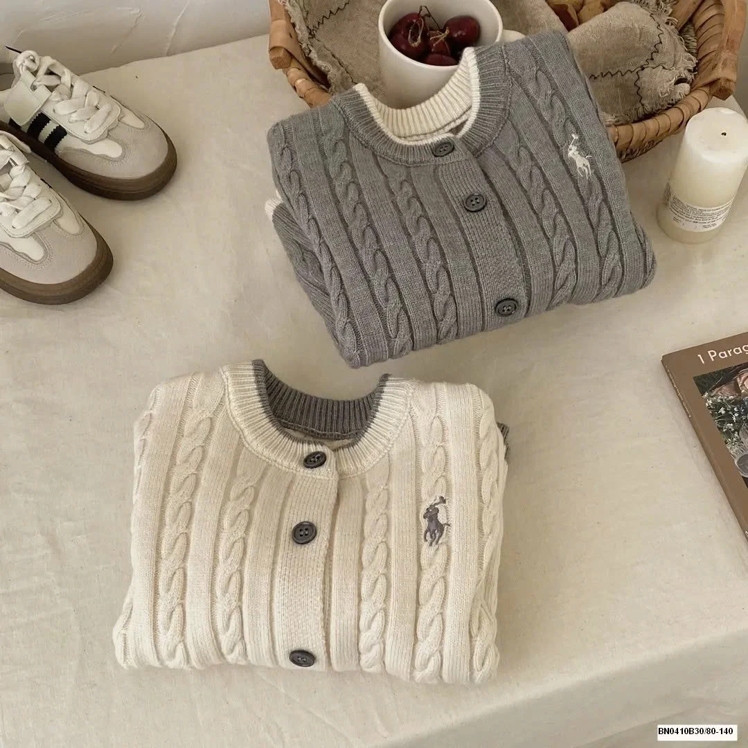 CARDIGAN LEN XOẮN THỪNG THÊU NGỰA