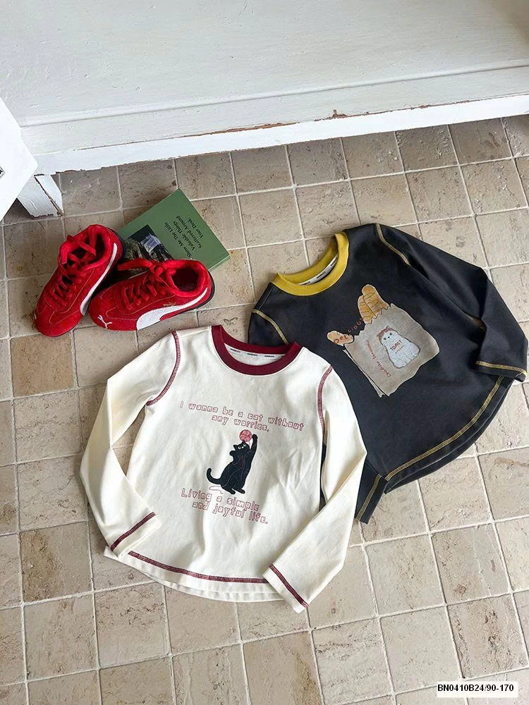 ÁO THUN DÁNG ÔM HỌA TIẾT  25G043 AMBB