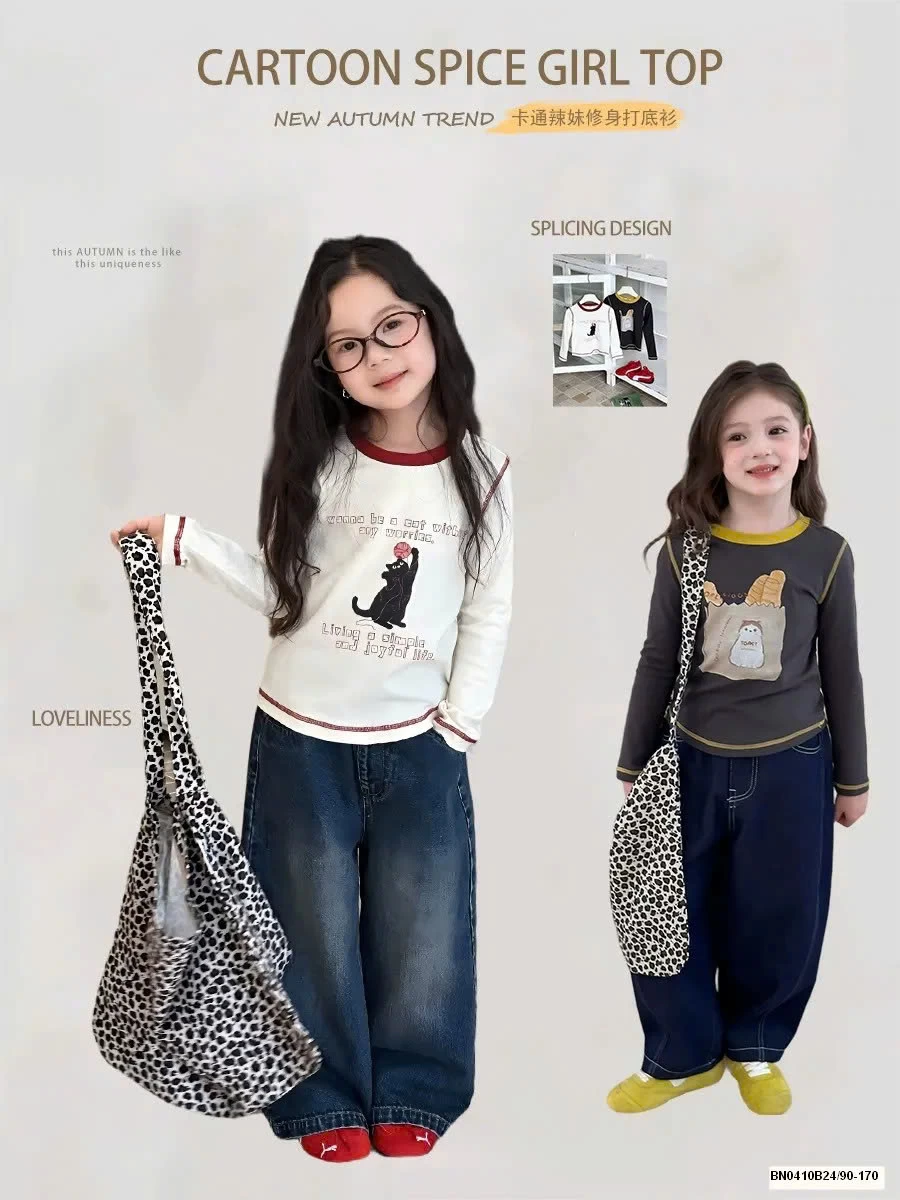 ÁO THUN DÁNG ÔM HỌA TIẾT  25G043 AMBB