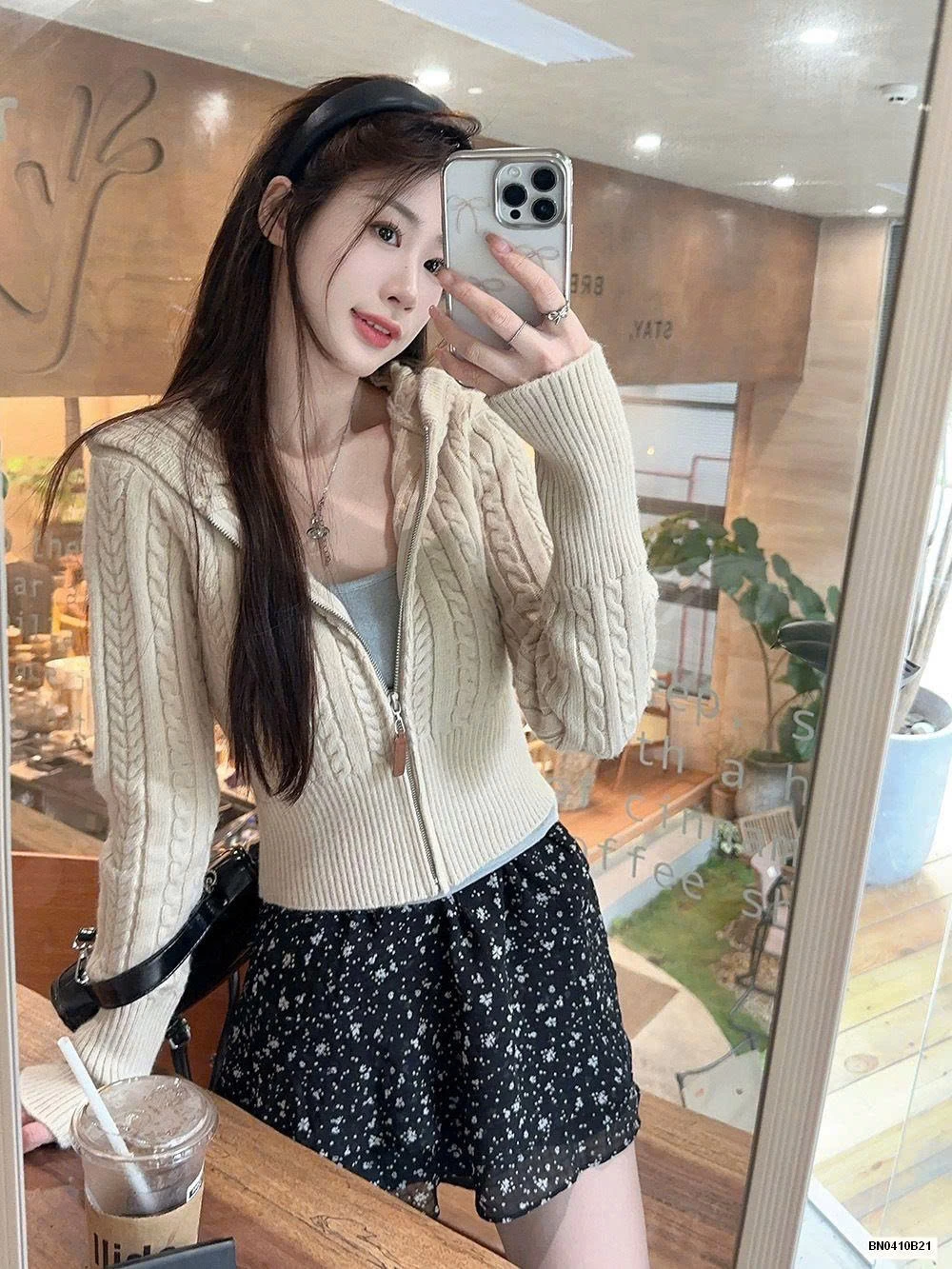 ÁO LEN NỮ CÓ MŨ