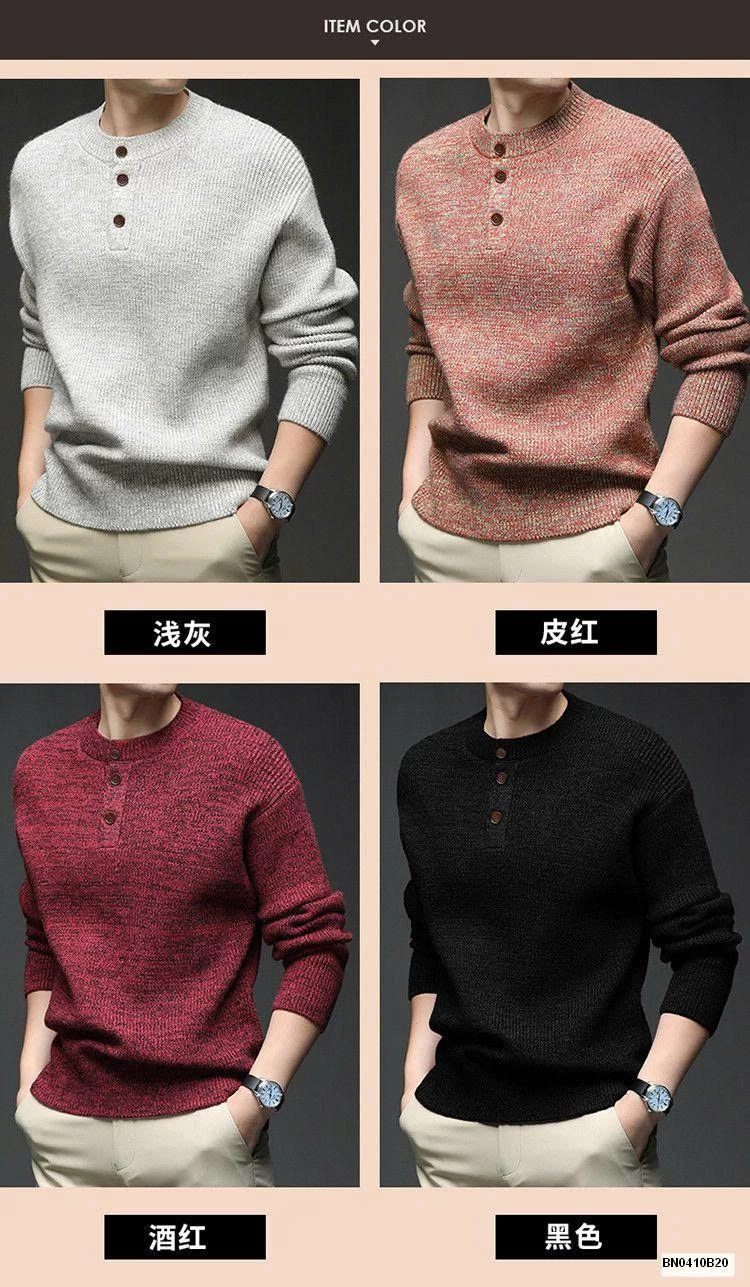 ÁO LEN MUỐI TIÊU NAM QCCC