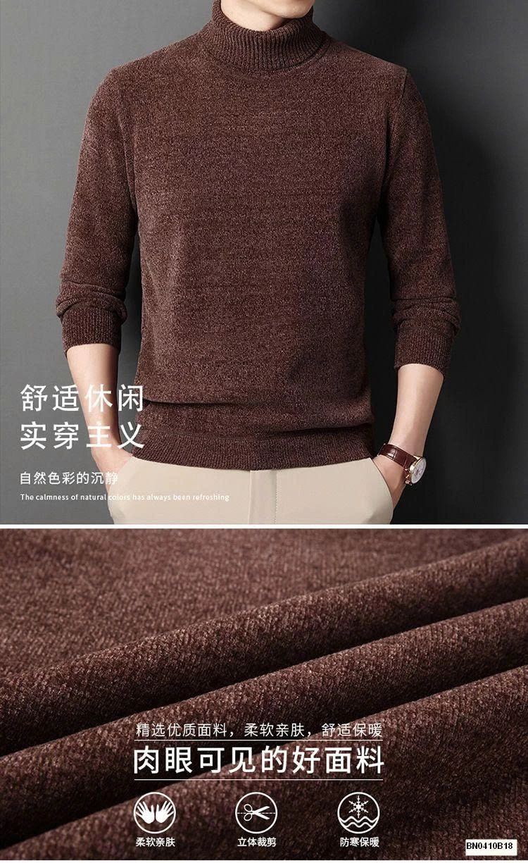 ÁO LEN NAM GIỮ NHIỆT LÓT LÔNG SIÊU ẤM