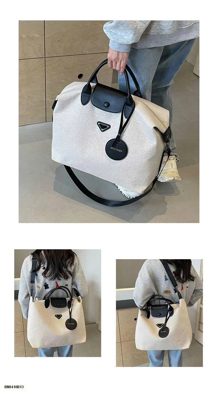 TÚI VẢI ĐEN VAI BẢN TO