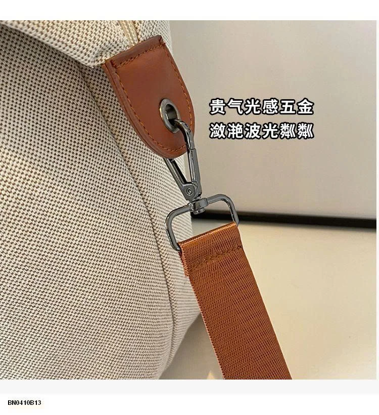 TÚI VẢI ĐEN VAI BẢN TO