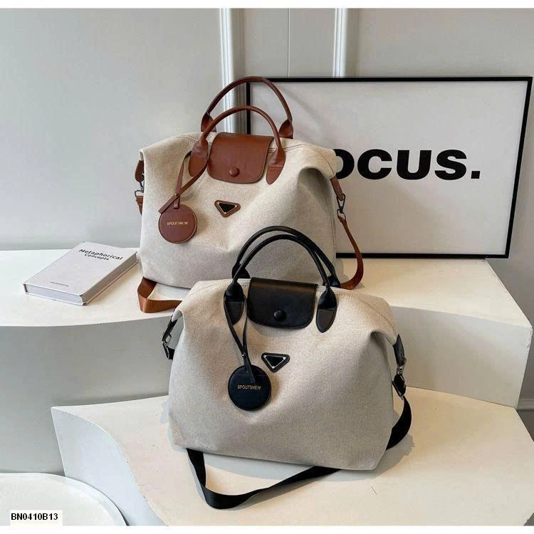 TÚI VẢI ĐEN VAI BẢN TO