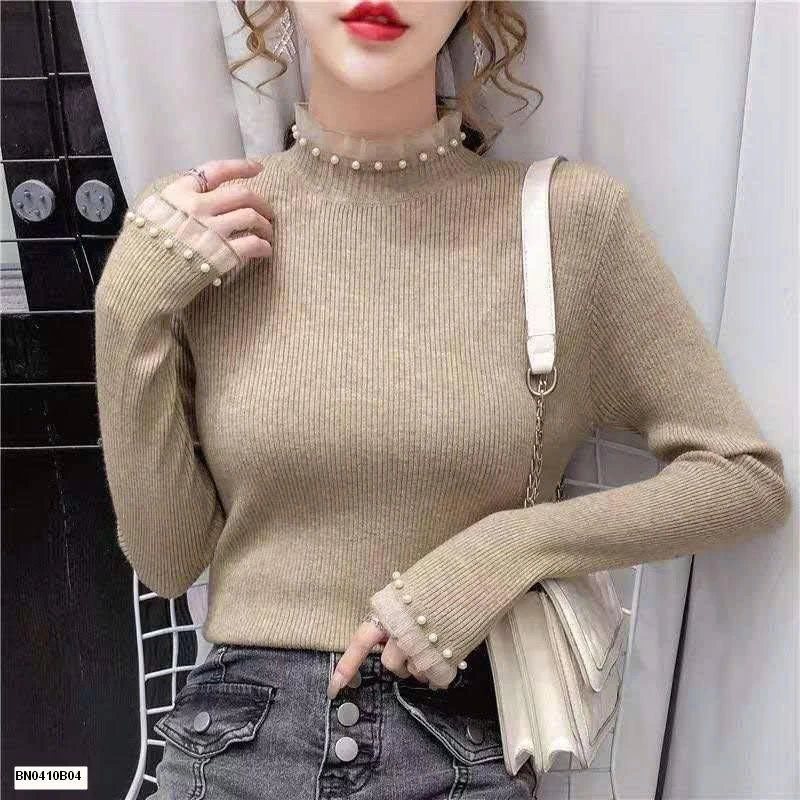 ÁO LEN GIỮ NHIỆT ĐÍNH NGỌC