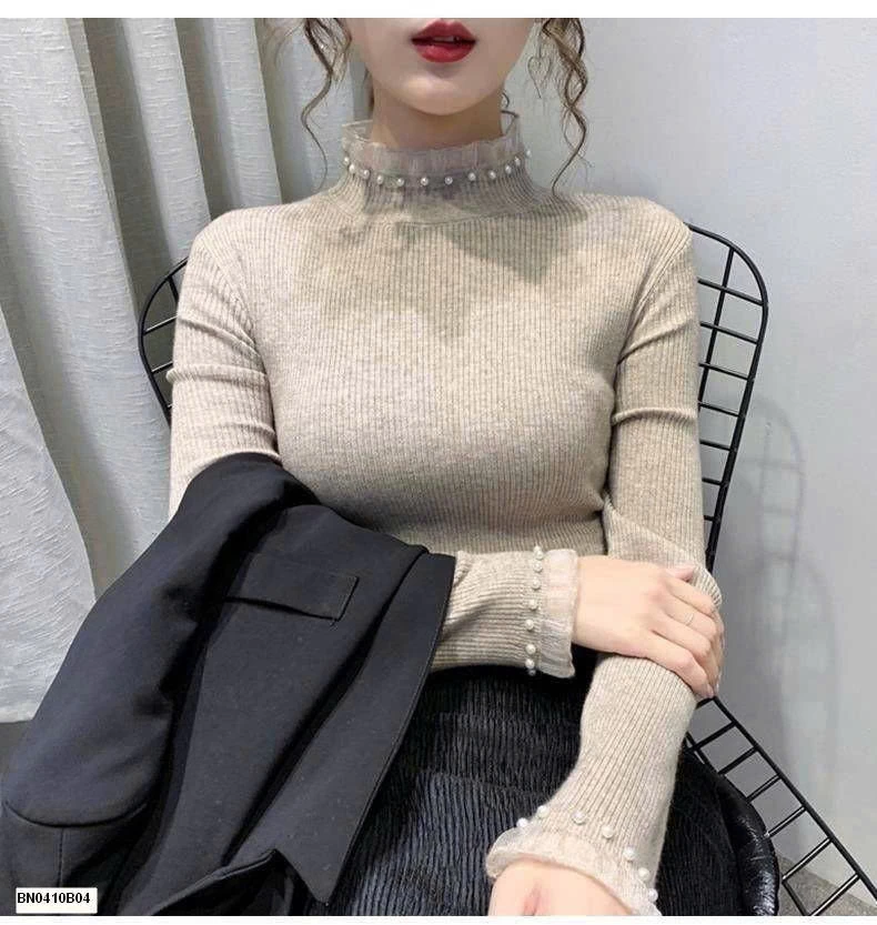 ÁO LEN GIỮ NHIỆT ĐÍNH NGỌC