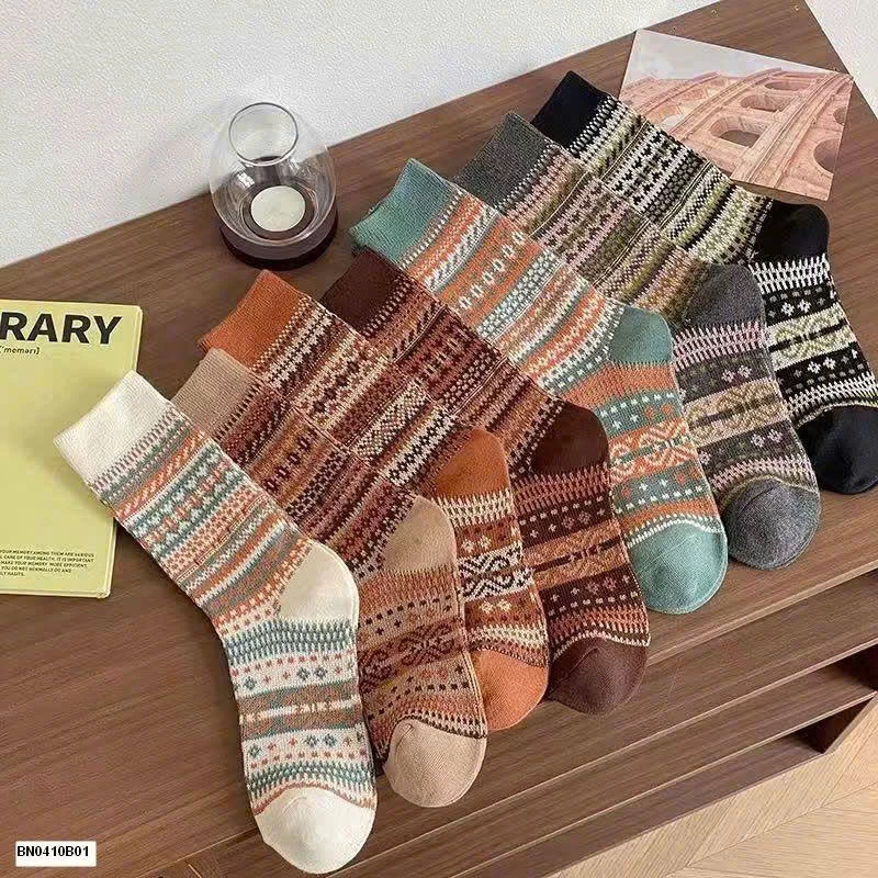 SET 7 ĐÔI TẤT THỔ CẨM TUTU