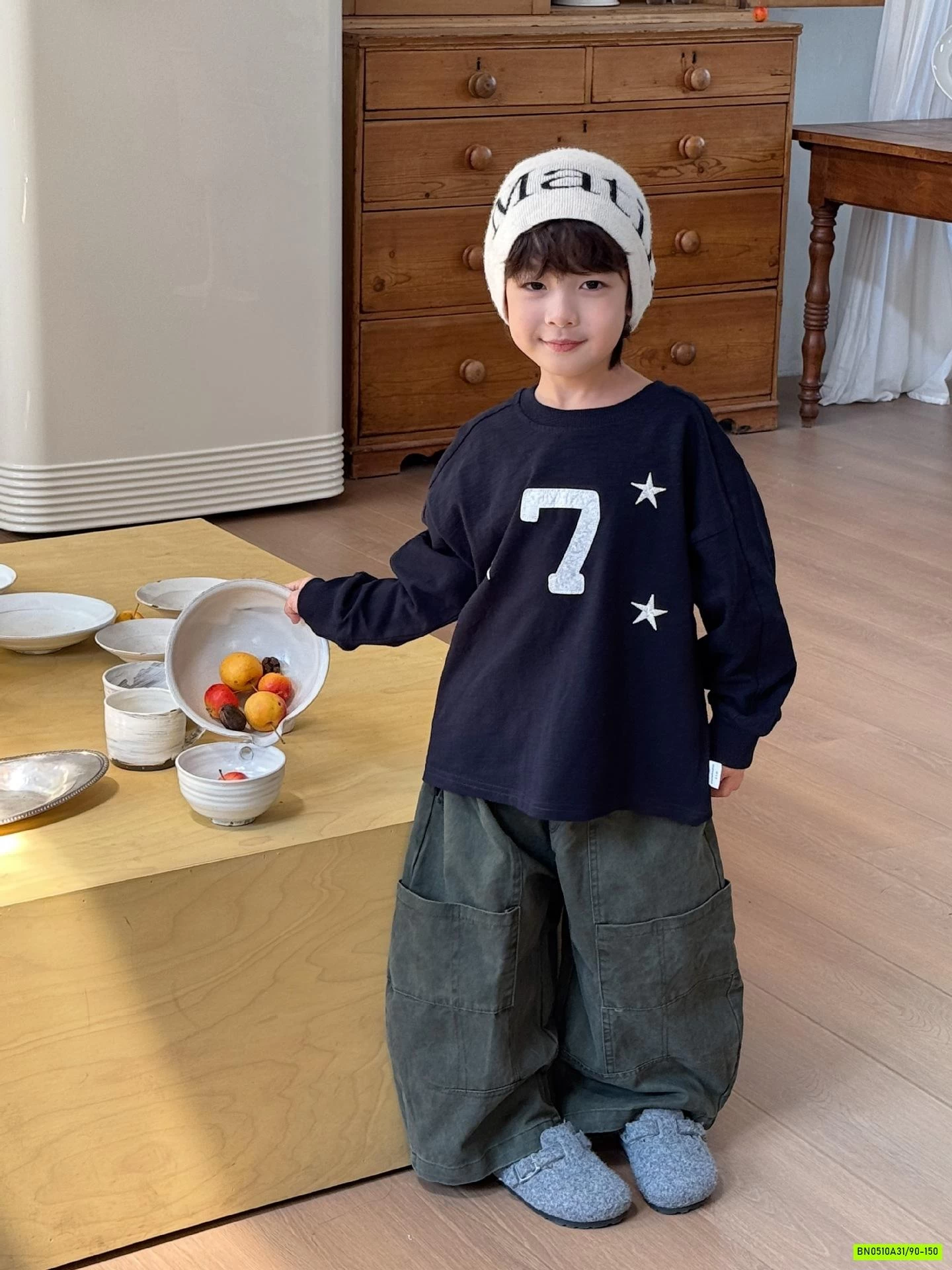 ÁO THUN THÊU SỐ 7