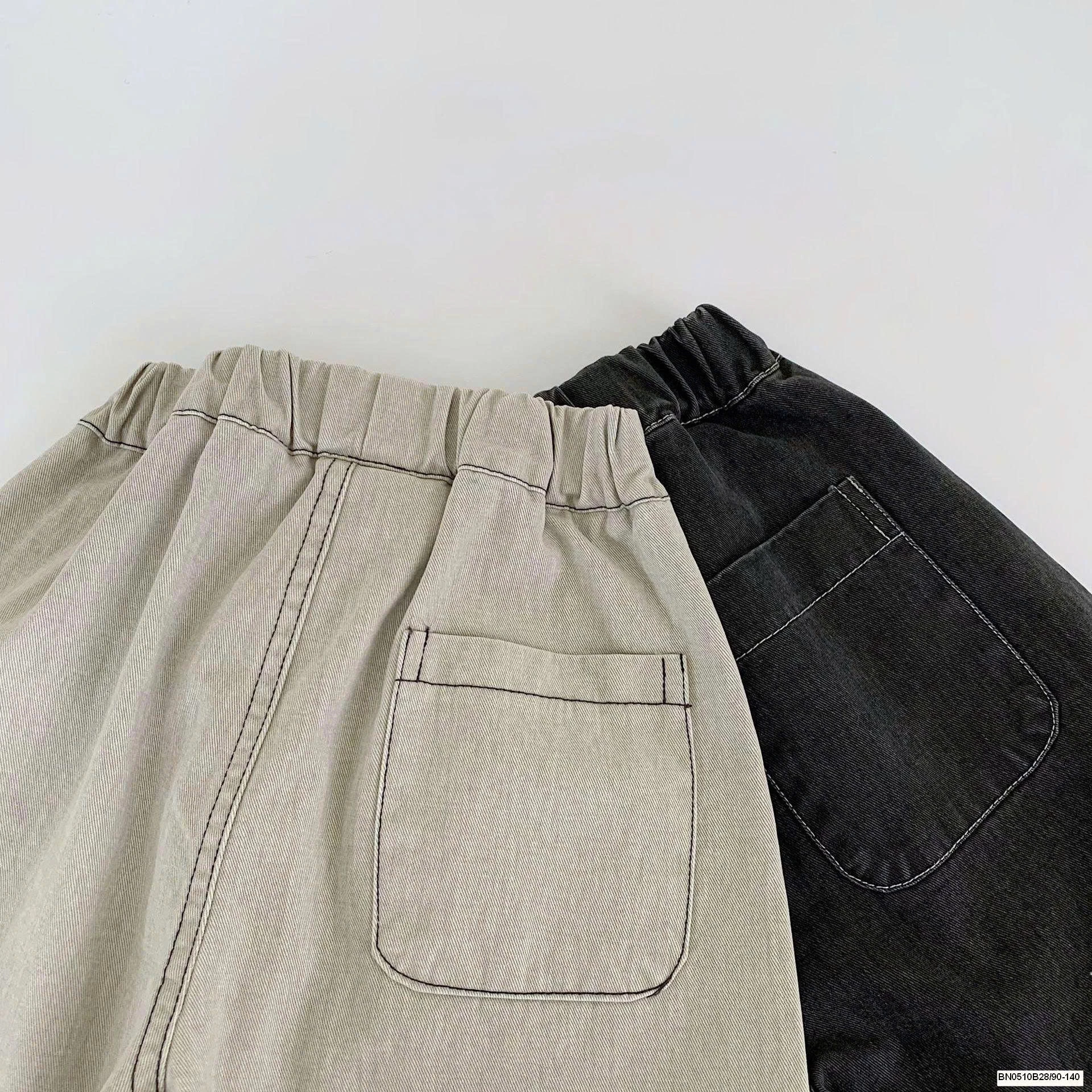 QUẦN CHỈ NỔI CẠP CHUN DÁNG RỘNG