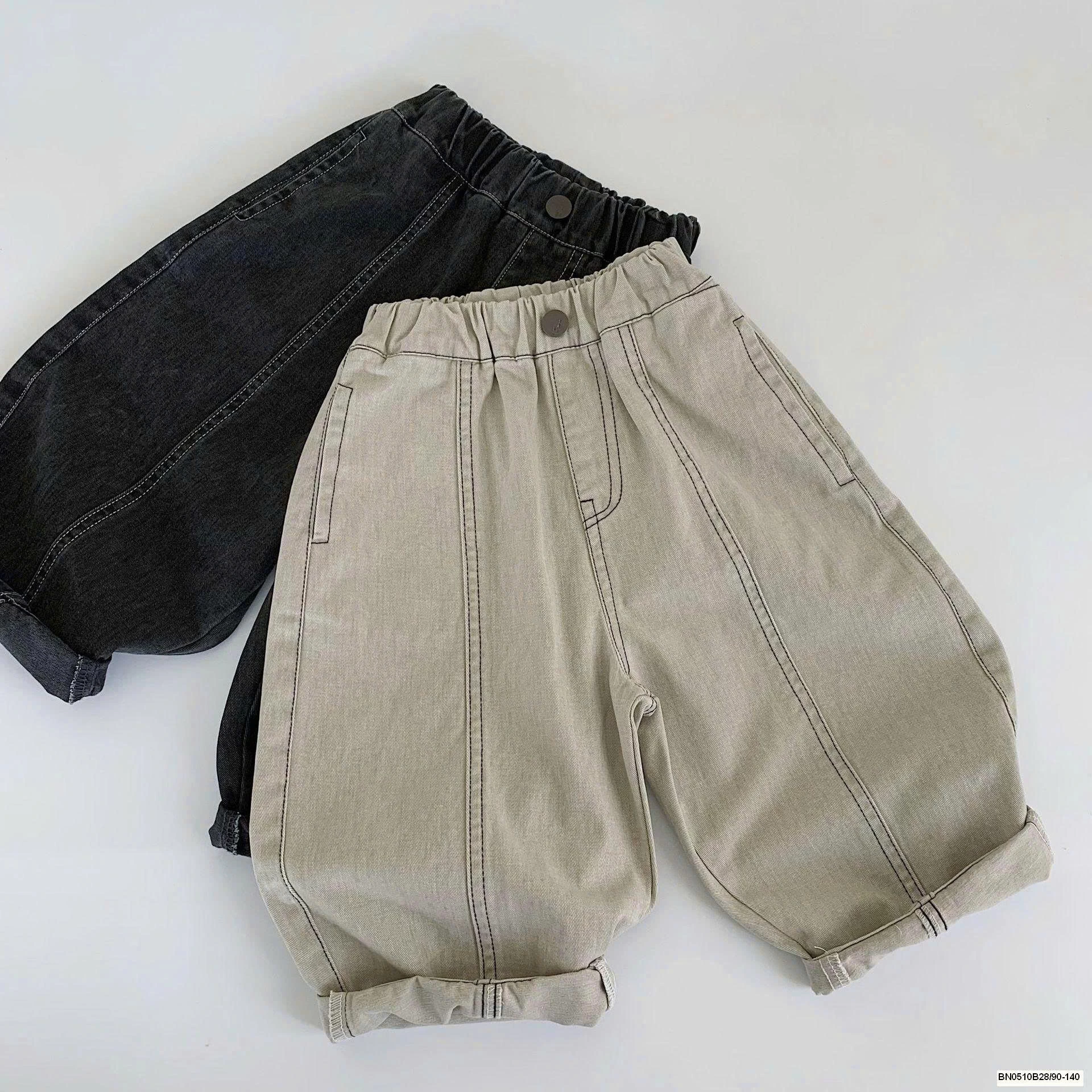 QUẦN CHỈ NỔI CẠP CHUN DÁNG RỘNG