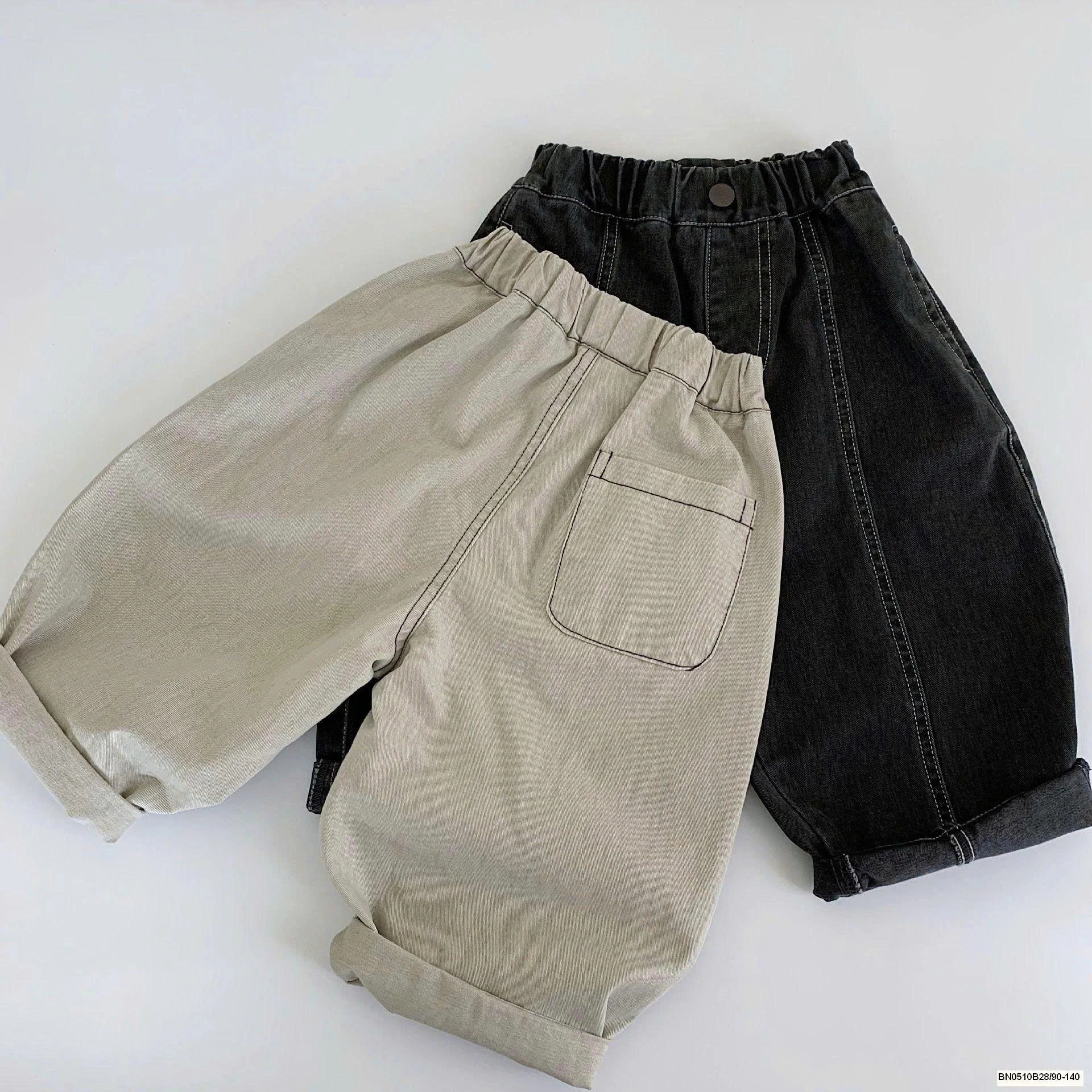 QUẦN CHỈ NỔI CẠP CHUN DÁNG RỘNG