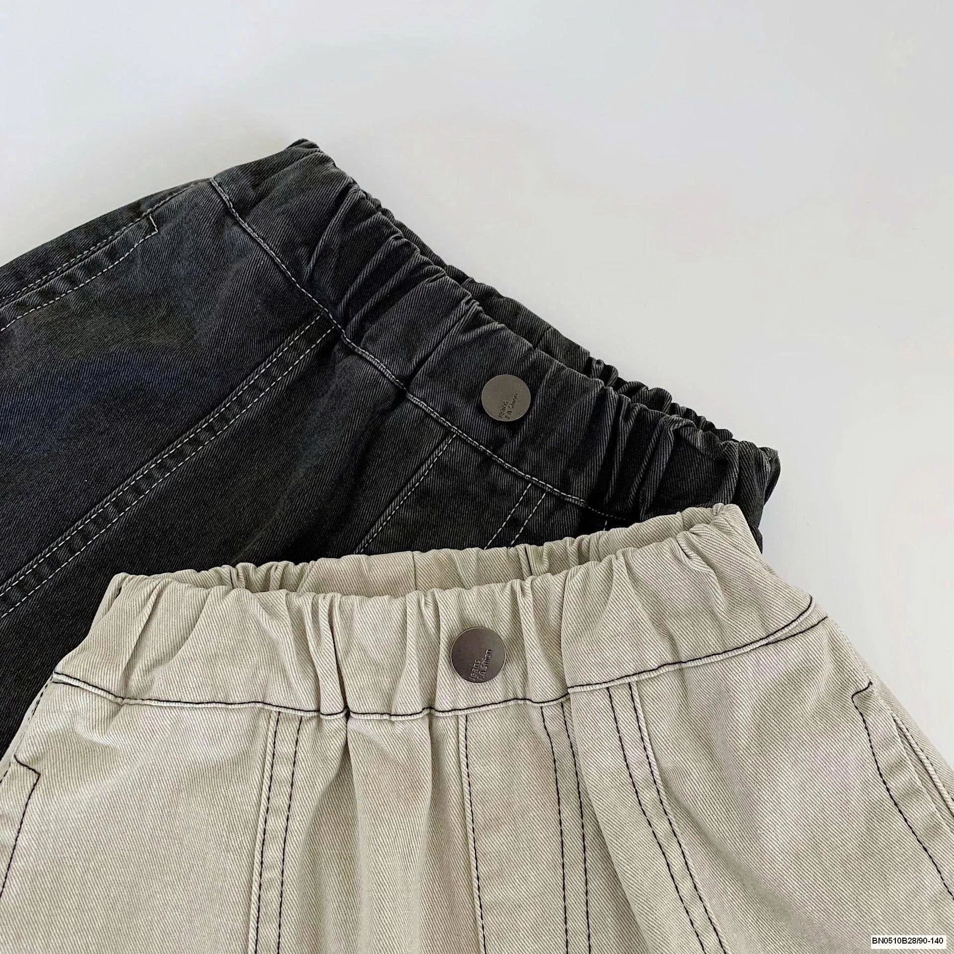 QUẦN CHỈ NỔI CẠP CHUN DÁNG RỘNG