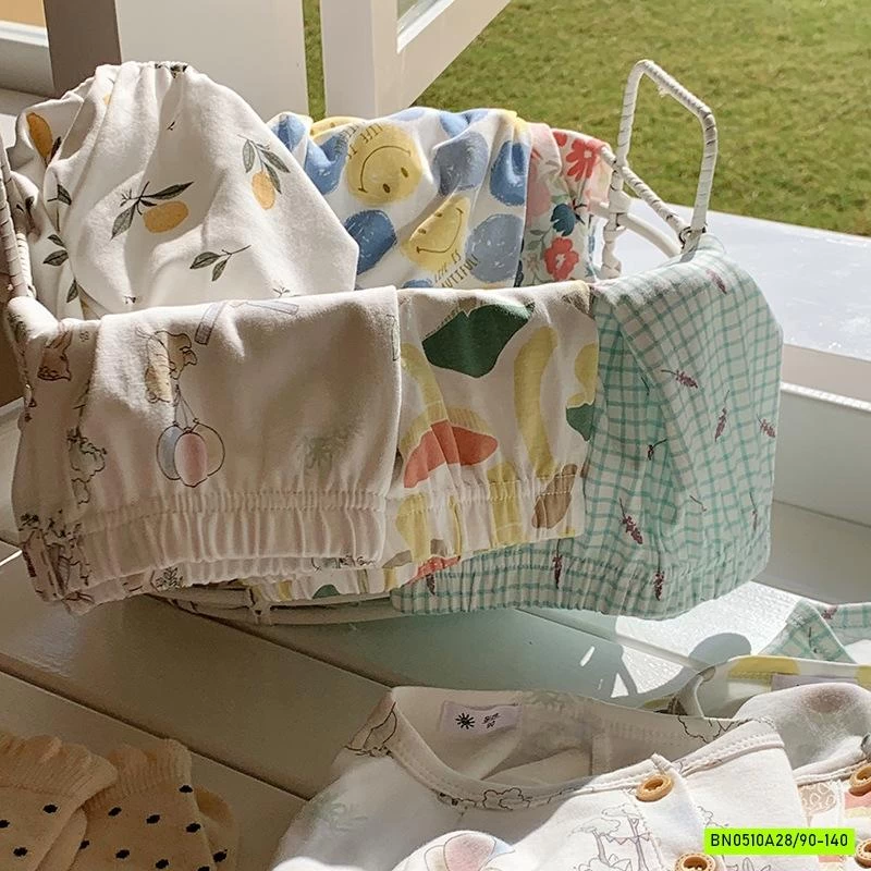 BỘ COTTON HỌA TIẾT MÙA THU.