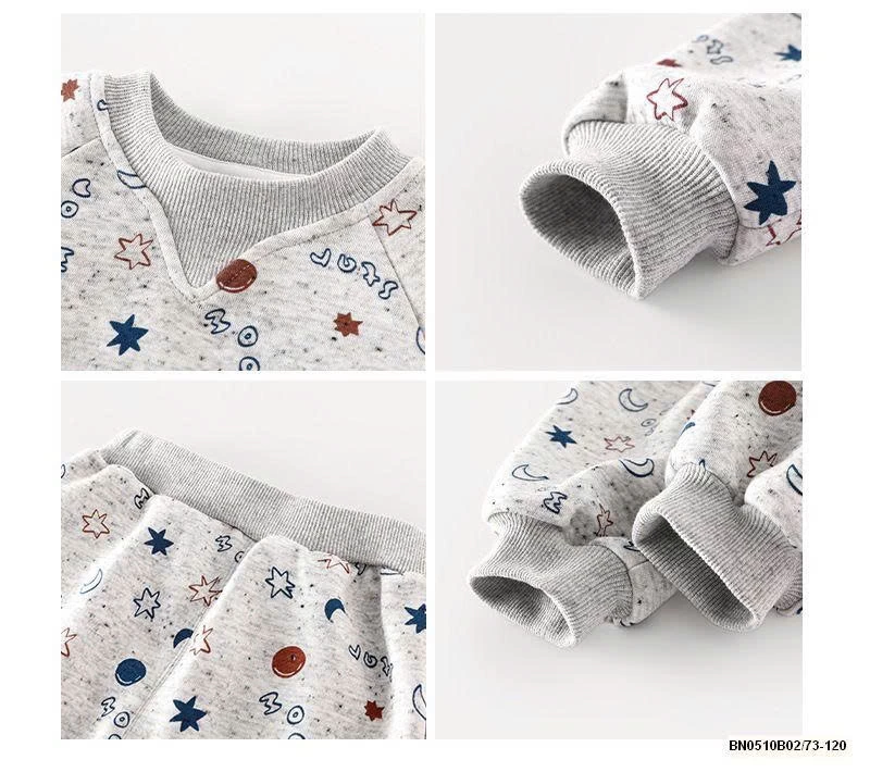 SÉT NỈ MẶT TRẮNG XÁM