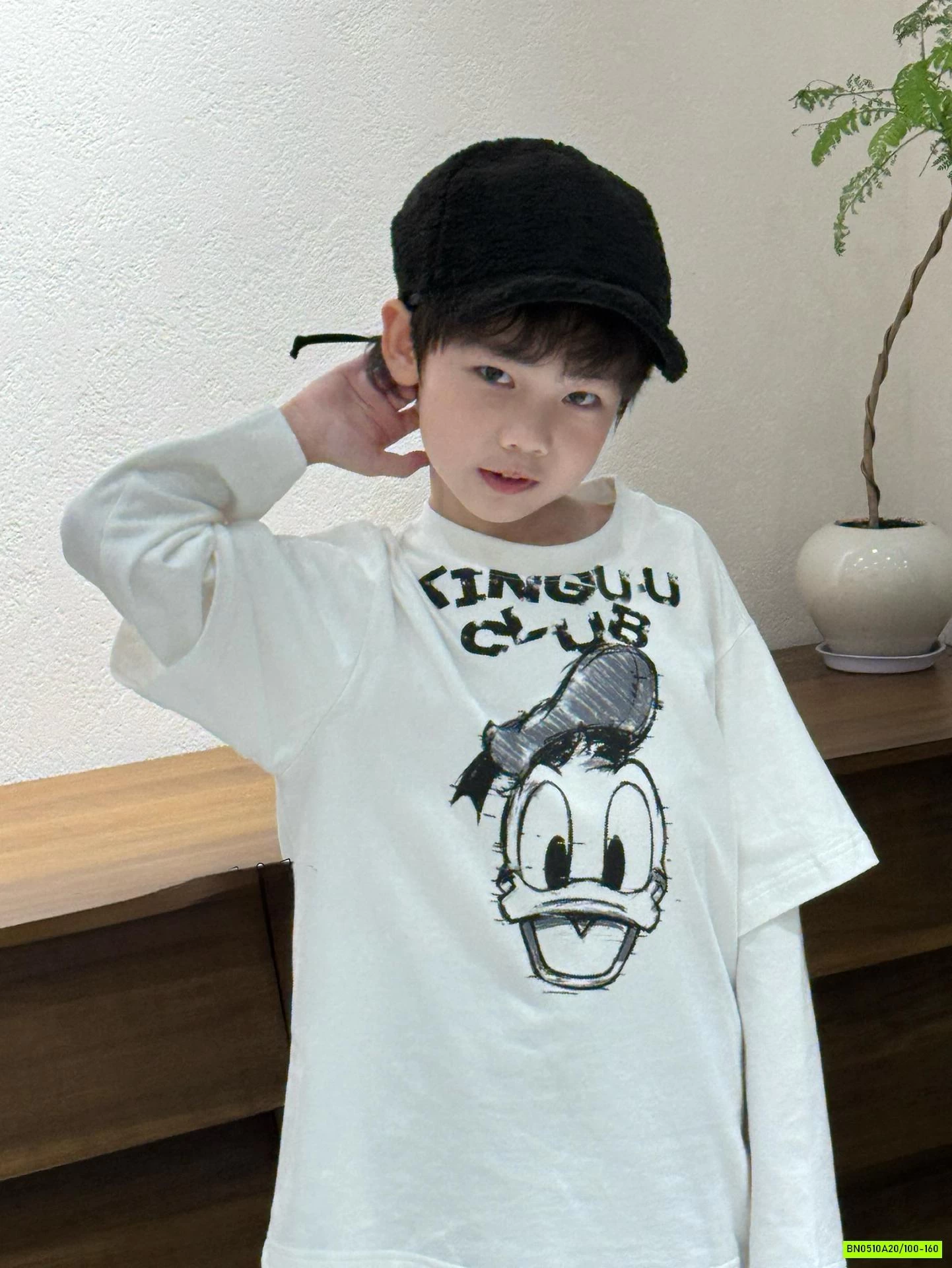 ÁO THUN VỊT DONAL GIẢ 2 LỚP