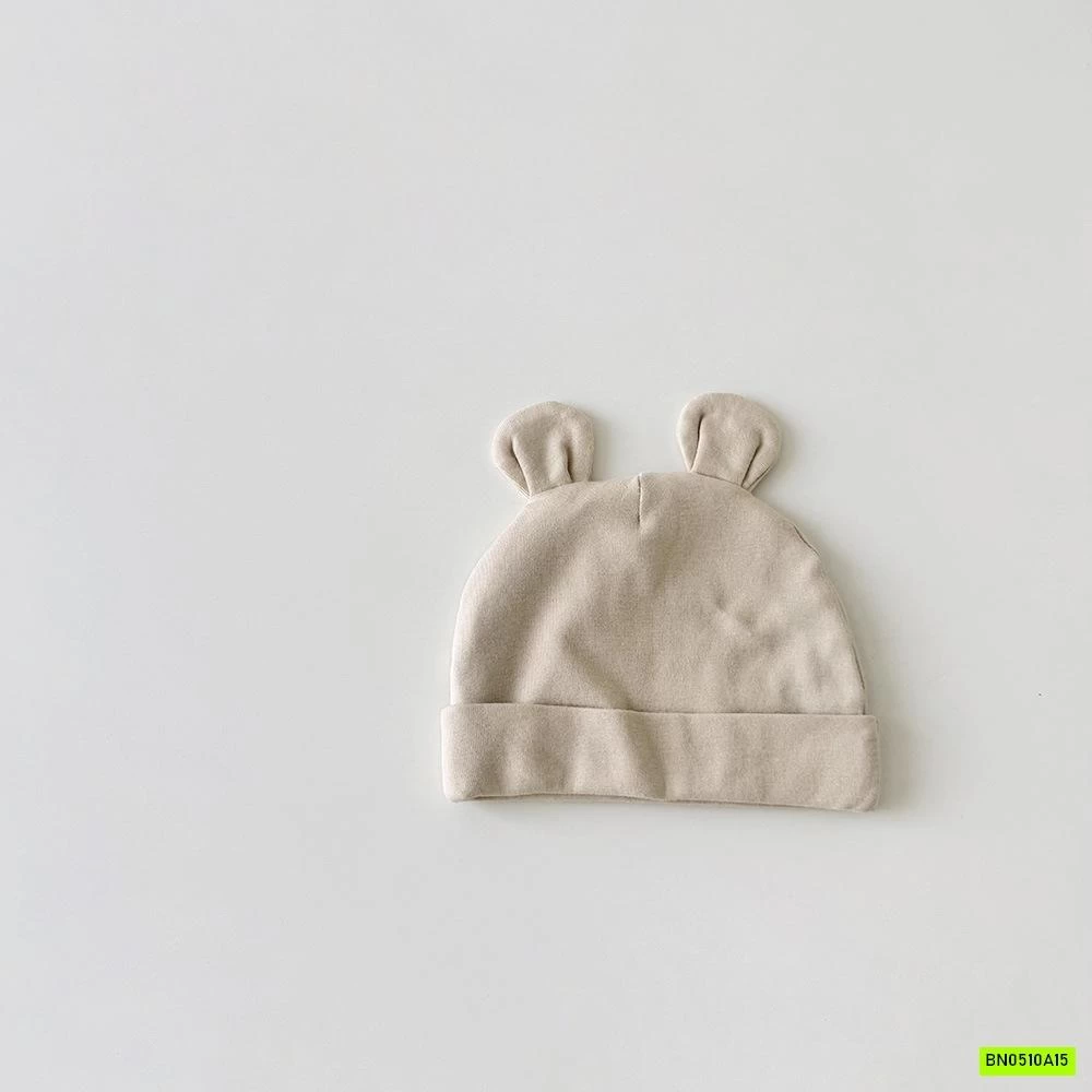 MŨ COTTON TAI GẤU