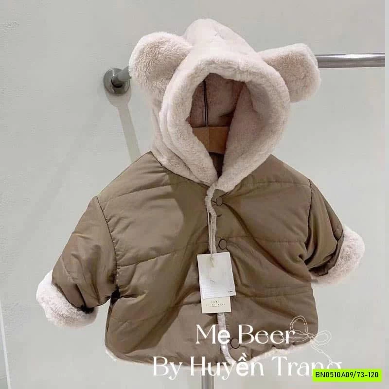 KHOÁC PHAO MŨ NỈ LÓT LÔNG