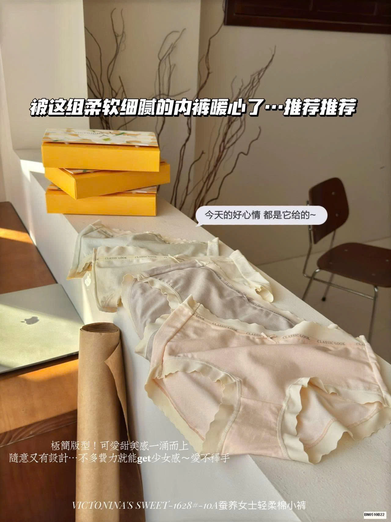 SÉT 6C QUẦN CHIP COTTON VIỀN SÓNG