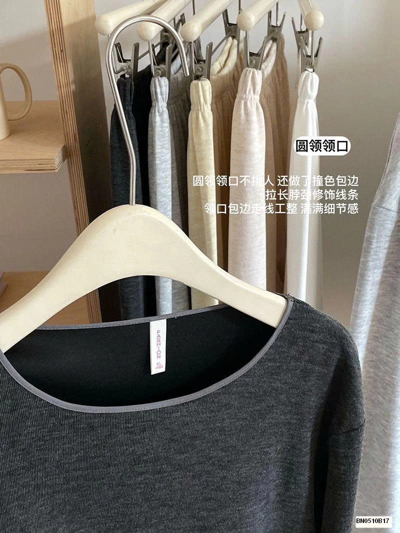 BỘ NGỦ COTON TRƠN MÙA THU