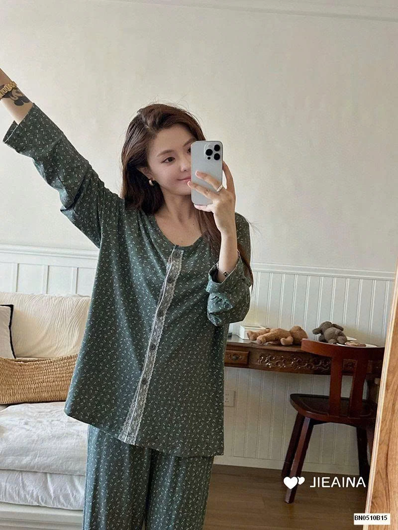 BỘ NGỦ HOA NHÍ CHO NỮ