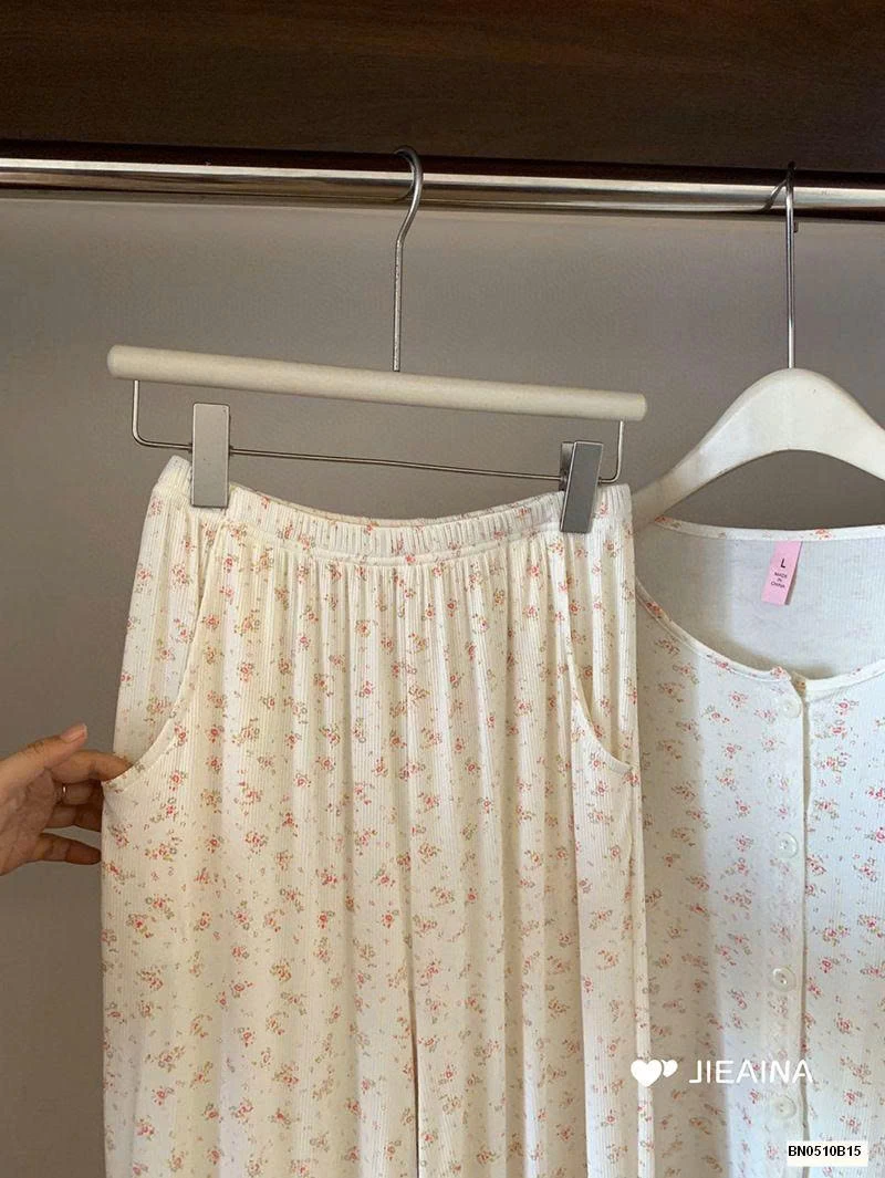 BỘ NGỦ HOA NHÍ CHO NỮ