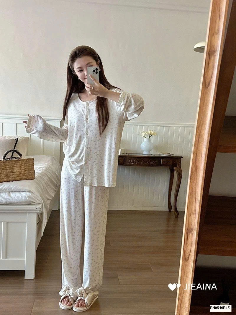 BỘ NGỦ HOA NHÍ CHO NỮ